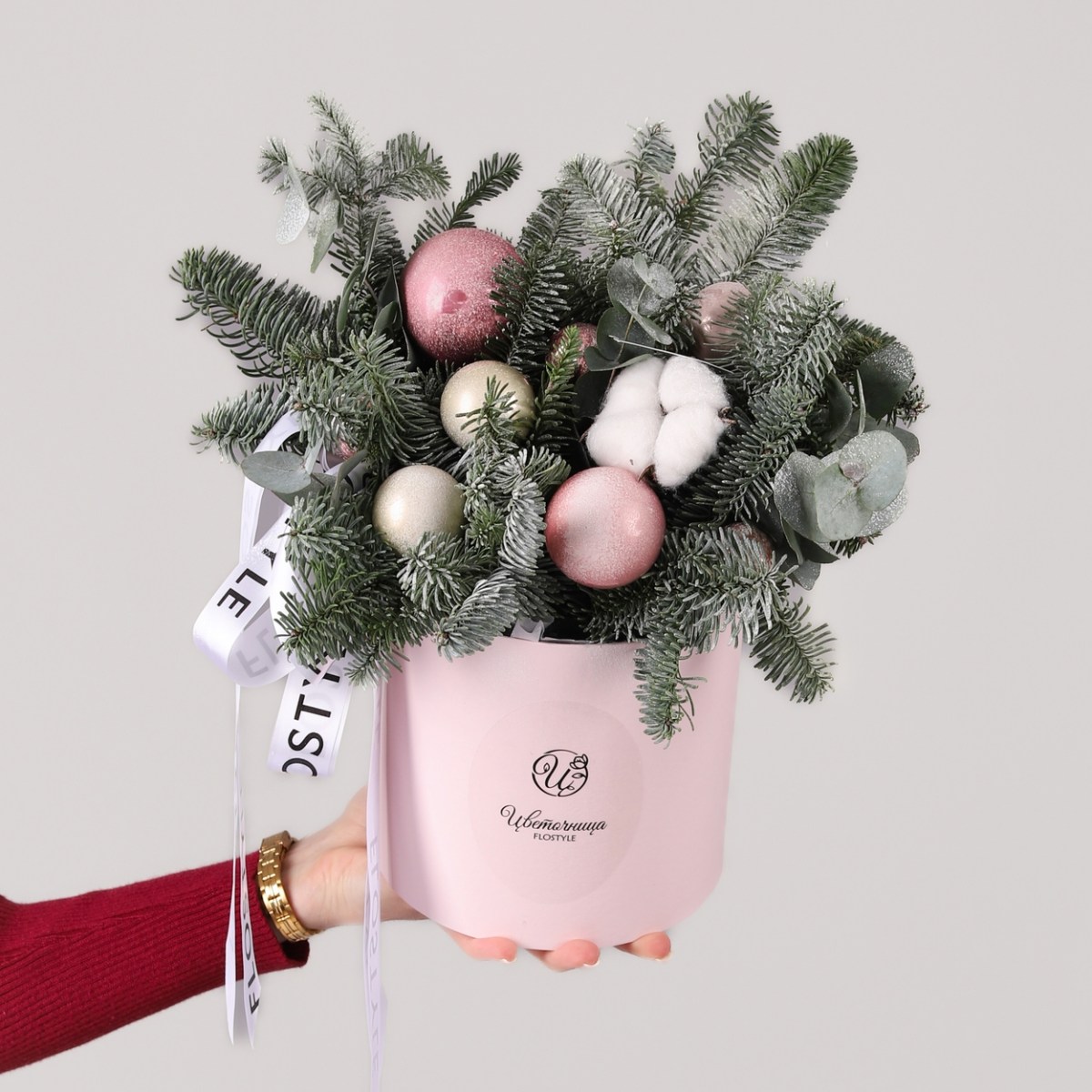 novogodnyaya kompoziciya s nobilisom nezhnaya 6